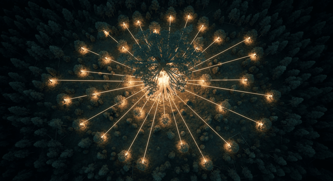 Cover image for Suzanne and the Forest's Hidden Hubs