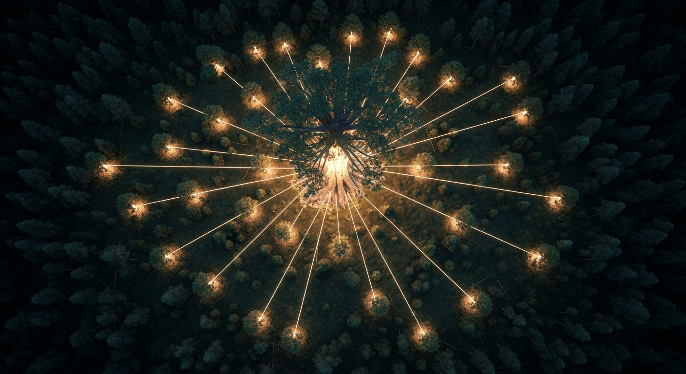 Suzanne and the Forest's Hidden Hubs